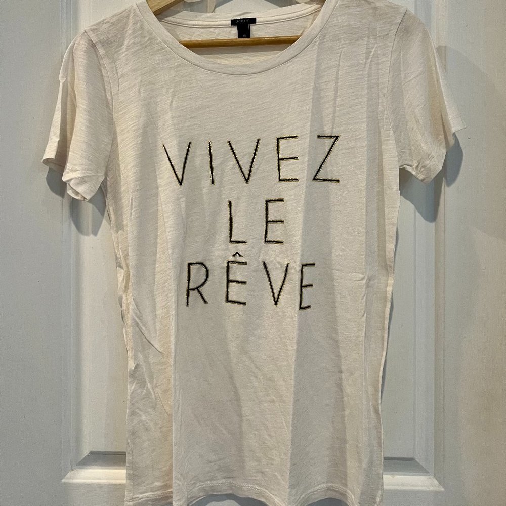 J. Crew cotton tee size XS